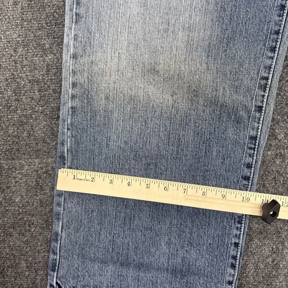 Avirex Classics Jeans Mens 36x30 Baggy Wide Leg Light Wash Y2K Hip Hop Vintage